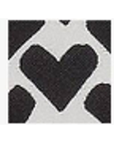 Sam Icon Modernist Hearts Jacquard Small Shoulder Bag