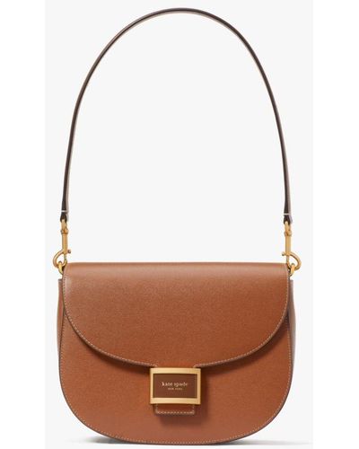 Kate Spade Katy Convertible Saddle Bag - Brown