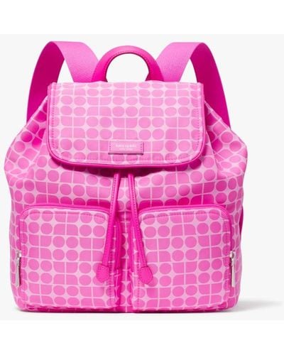 Kate Spade Noel Jacquard Backpack - Pink
