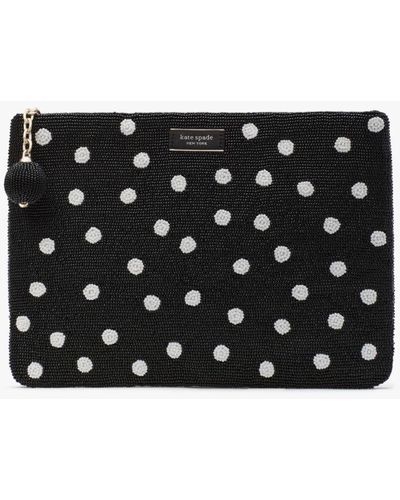 Kate Spade On Purpose Gia Large Pouch - Black