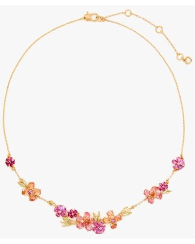 Kate Spade Paradise Floral Necklace - Natural