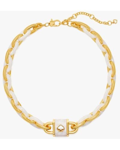 Kate Spade Pave Initial Mini Pendant Necklace - Black