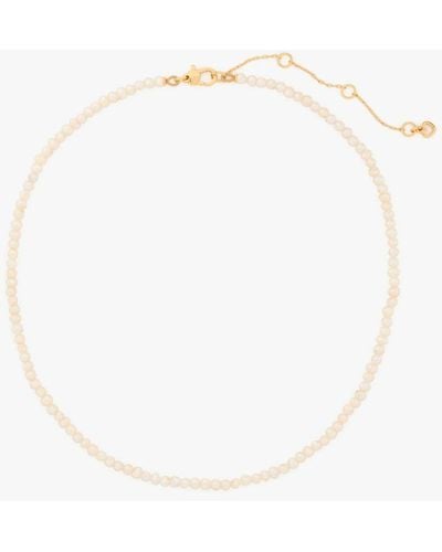 Kate Spade One In A Million Pearl Necklace - White