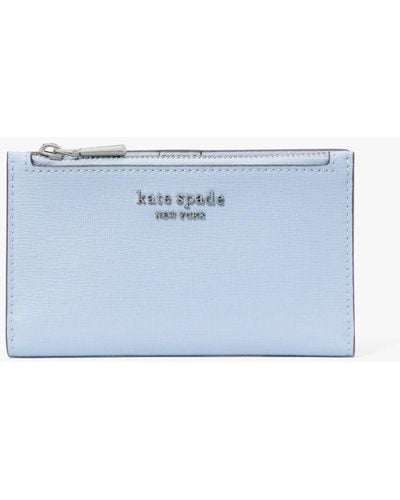Kate Spade Morgan Small Slim Bifold Wallet - Blue
