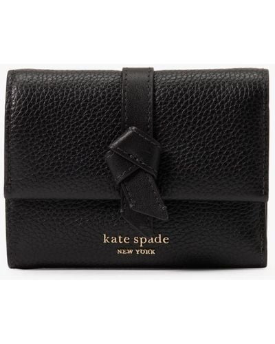 Kate Spade Knott Small Compact Wallet - Black