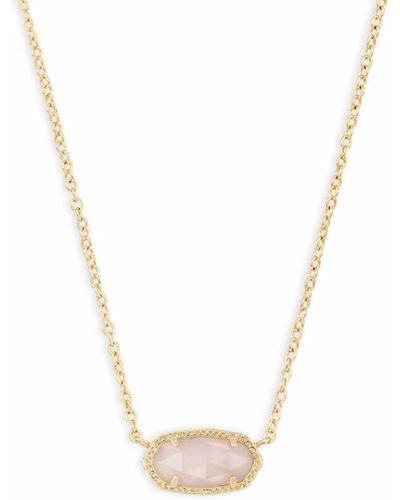 Kendra Scott Elisa Gold Pendant Necklace - Metallic