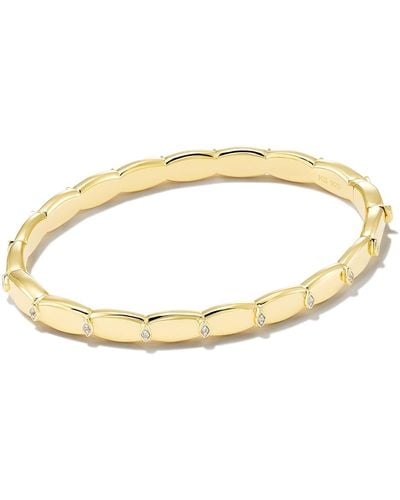 Kendra Scott Jordan 18k Gold Vermeil Bangle Bracelet - Metallic