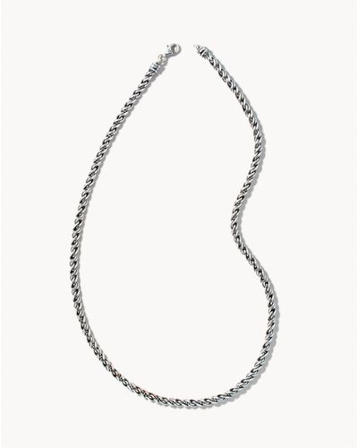 Kendra Scott Beck Rope Chain Necklace - White