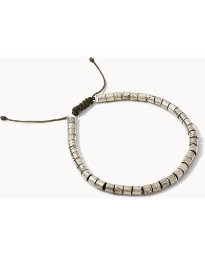 Kendra Scott Gray Oxidized Sterling Silver Corded Bracelet - Natural