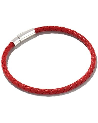 Kendra Scott Evans Sterling Silver Corded Bracelet - Red