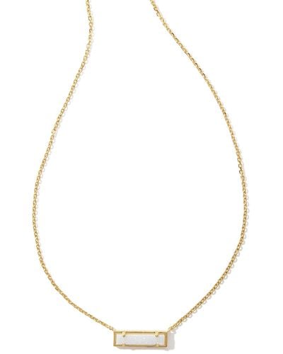 Kendra Scott Leanor Gold Short Pendant Necklace - Metallic