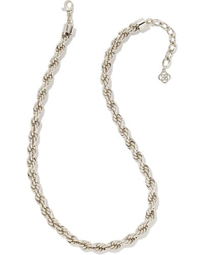 Kendra Scott Cailey Chain Necklace - White