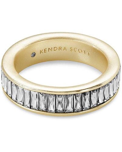 Kendra Scott Jack Gold Band Ring - White