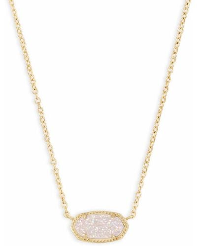 Kendra Scott Elisa Gold Extended Length Pendant Necklace - Metallic