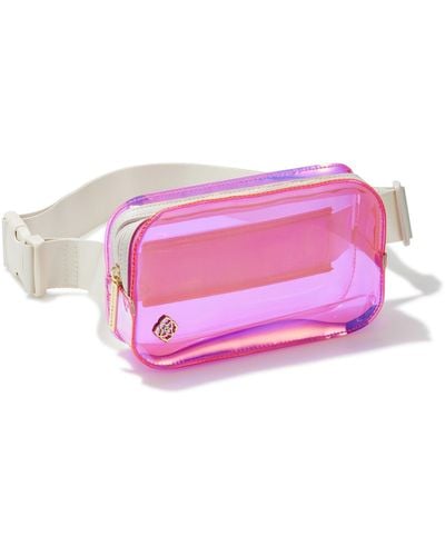 Kendra Scott Clear Belt Bag - Pink