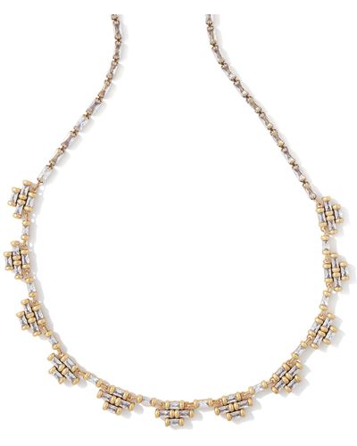 Kendra Scott Ember Vintage Gold Strand Necklace - Metallic