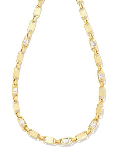 Kendra Scott Jessie Gold Chain Necklace - Metallic