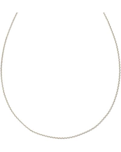 Kendra Scott 22 Inch Thin Chain Necklace - Natural