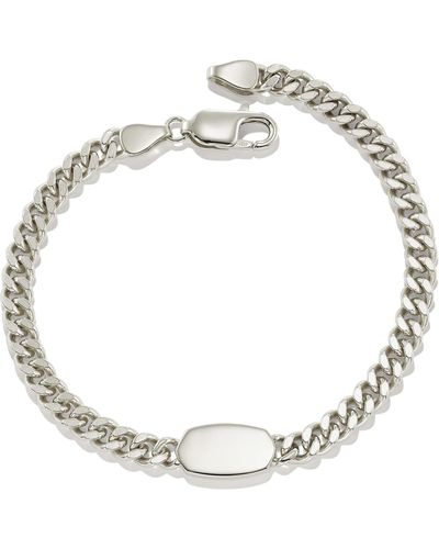 Kendra Scott Elaina Curb Chain Bracelet - Metallic