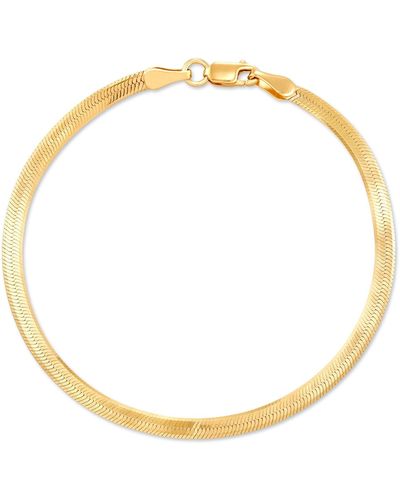 Kendra Scott Herringbone Chain Bracelet - Metallic