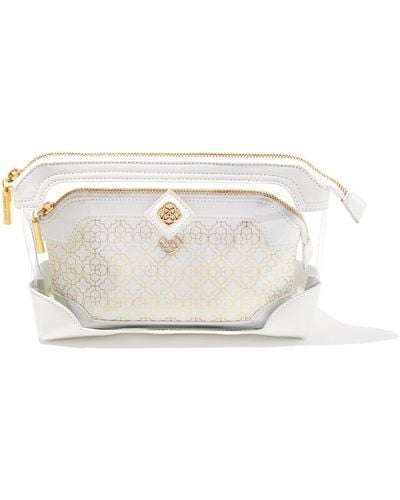 Kendra Scott Duo Cosmetic Pouch - White
