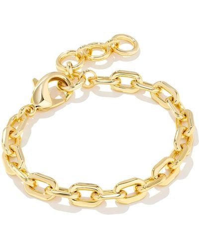 Kendra Scott Korinne Chain Bracelet - Metallic