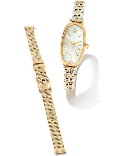 Alex 5 Link Watch Band in Gold Tone Stainless Steel | Kendra Scott