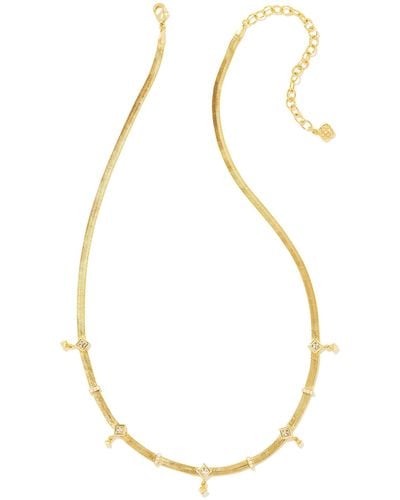 Kendra Scott Gracie Gold Chain Necklace - Metallic
