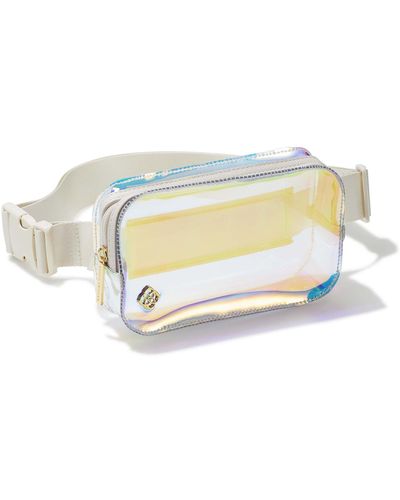Kendra Scott Clear Belt Bag - White
