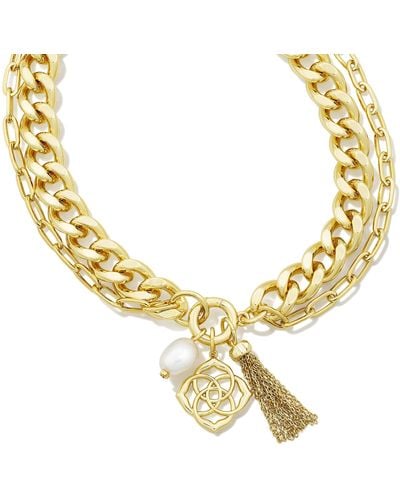 Kendra Scott Everleigh Gold Chain Necklace - Metallic