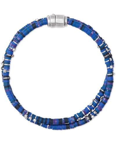 Kendra Scott Hicks Oxidized Sterling Silver Corded Bracelet - Blue