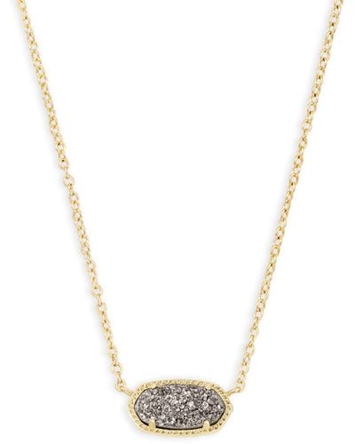 Kendra Scott Elisa Gold Pendant Necklace - Metallic