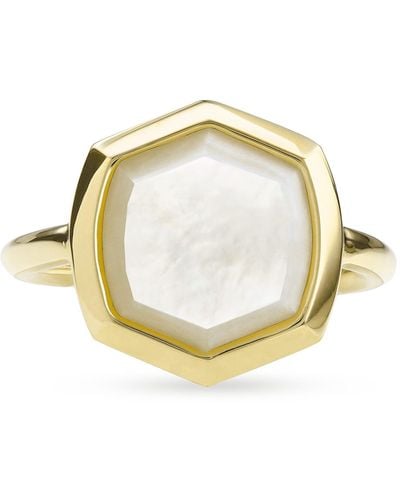 Kendra Scott Davis 18k Gold Vermeil Cocktail Ring - Metallic