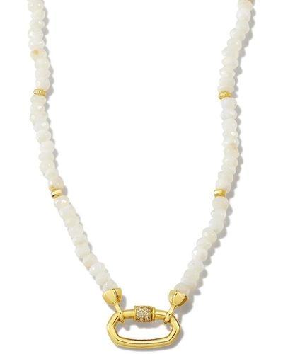 Kendra Scott Bristol 18k Gold Vermeil Opal Strand Necklace - Metallic