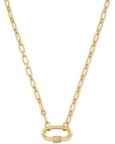 Kendra Scott Bristol 18k Gold Vermeil Link Necklace - Metallic