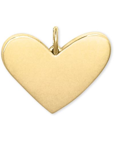 Kendra Scott Ari Large Heart Charm - Metallic