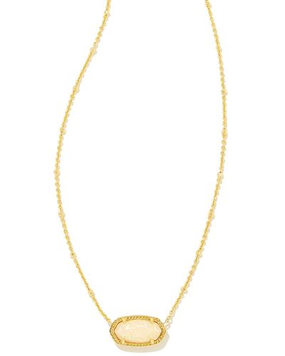 Kendra Scott Elisa Gold Satellite Short Pendant Necklace - Metallic