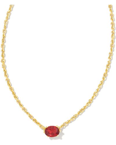 Kendra Scott Cailin Gold Pendant Necklace - Multicolor