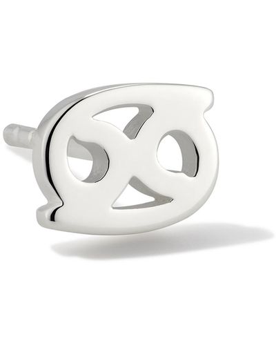 Kendra Scott Cancer Single Stud Earring - White