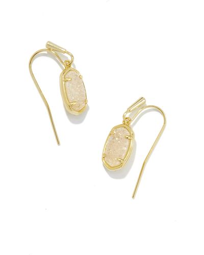 Kendra Scott Grayson Gold Drop Earrings - Metallic