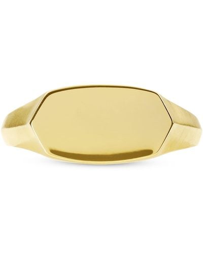 Kendra Scott Elisa Signet Ring In 18k Gold Vermeil - Yellow