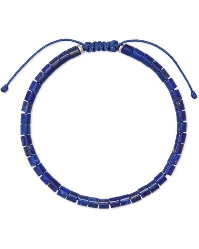 Kendra Scott Gray Oxidized Sterling Silver Bracelet - Blue
