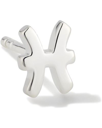 Kendra Scott Pisces Single Stud Earring - White