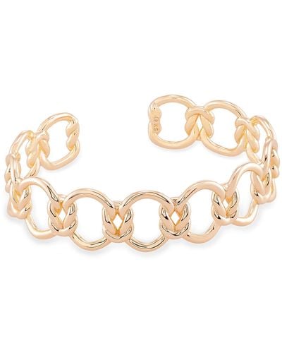 Kendra Scott Fallyn Cuff Bracelet In Rose Gold - Metallic