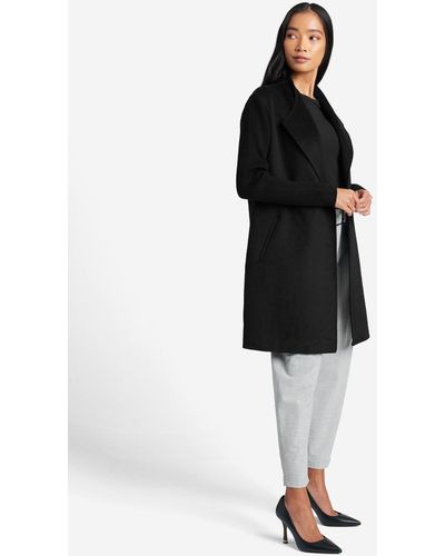 kenneth cole double face coat