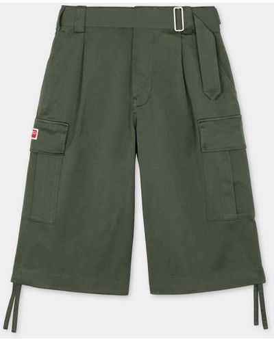 KENZO Army Cargo Shorts - Green