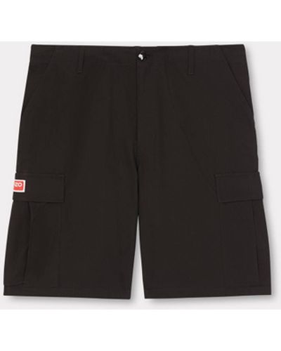 KENZO Workwear Cargo Shorts - Black