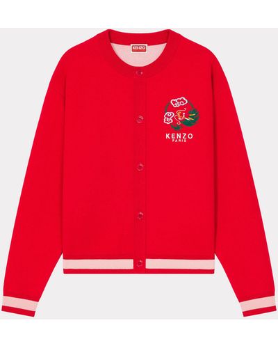 KENZO 'year Of The Dragon' Embroidered Cardigan
