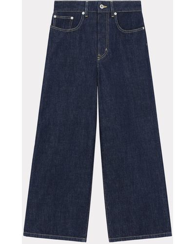 KENZO Sumire Cropped Jeans - Blue