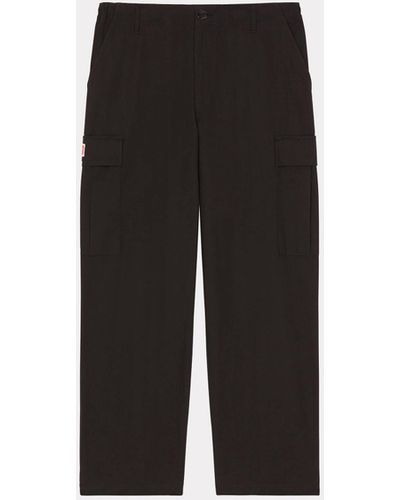 KENZO Pantalon cargo workwear - Noir